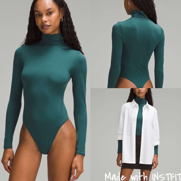 Lululemon Wundermost Ultra-Soft Nulu Turtleneck Bodysuit - Picture 1 of 3